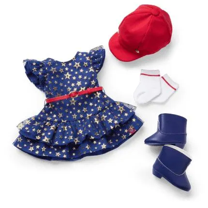 Team AG™ Navy Dress Set for 18-inch Dolls