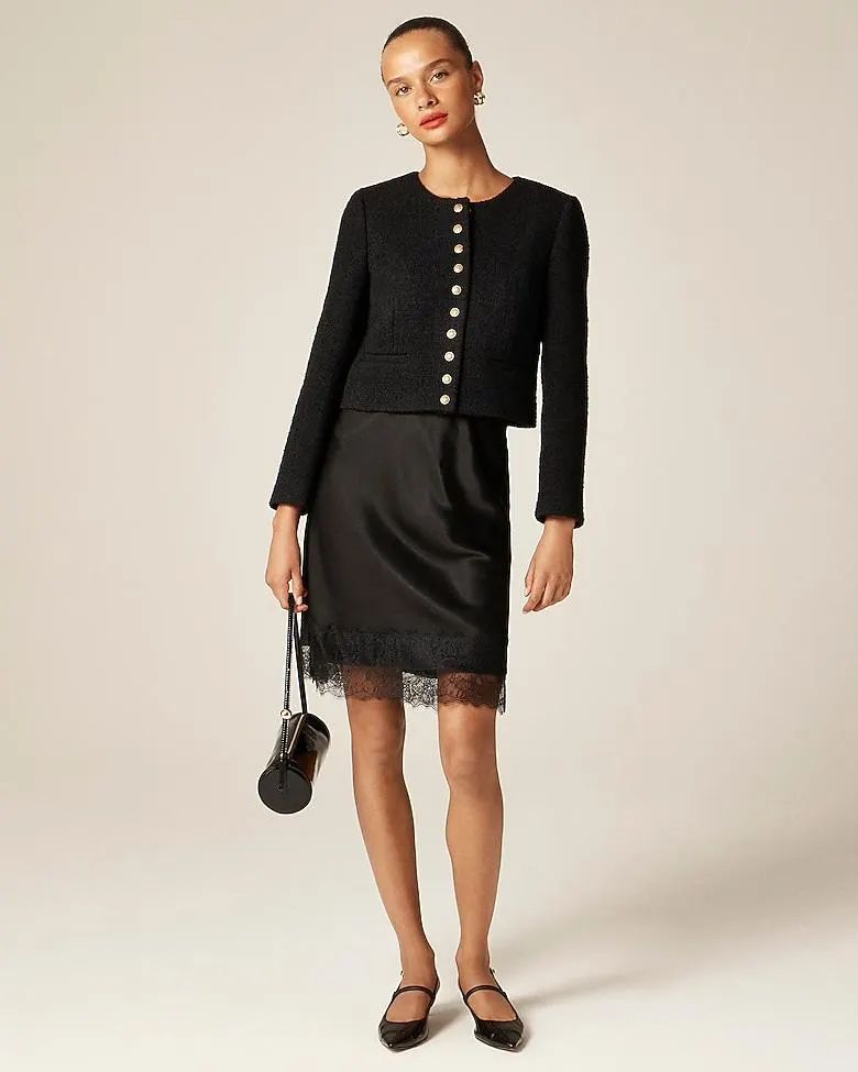 Bridgette lady jacket in tweed