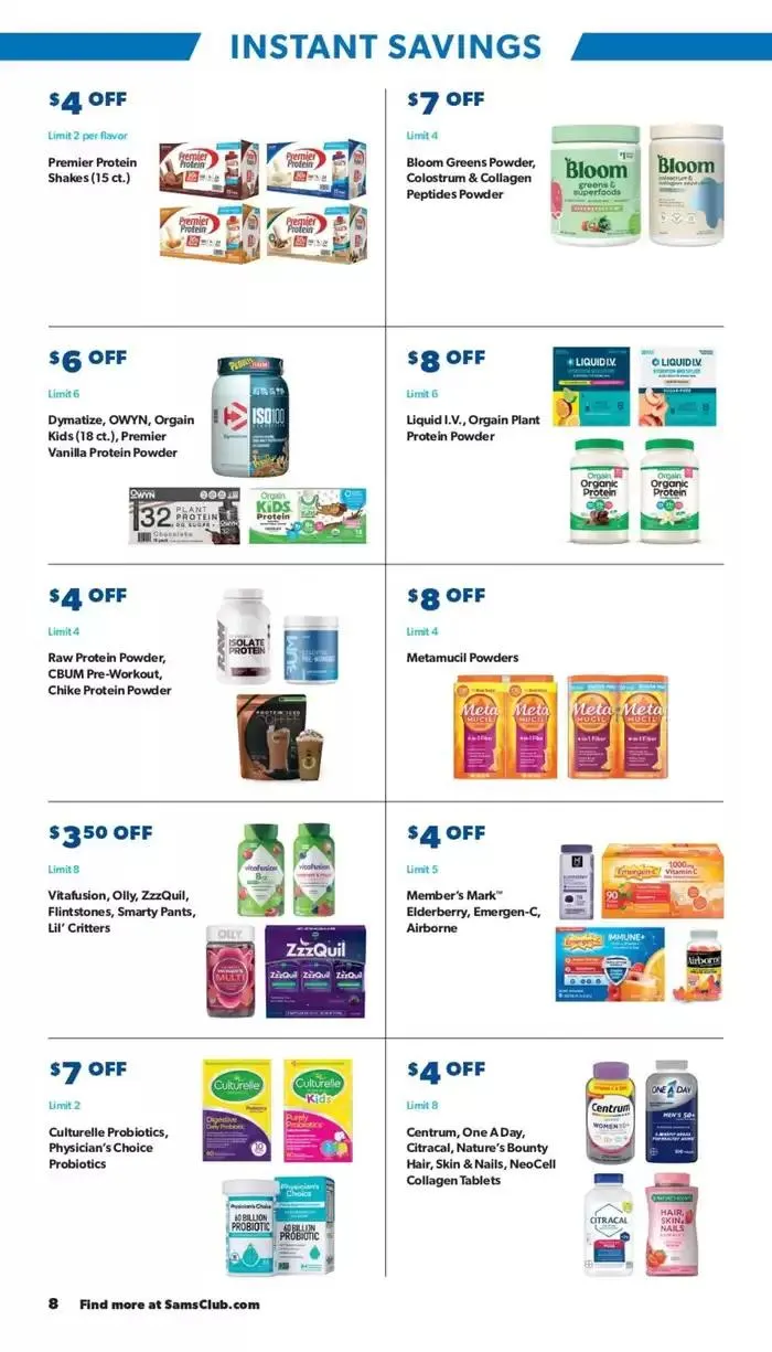Weekly ad Sam's Club Weekly ad from January 3 to January 26 2025 - Page 42