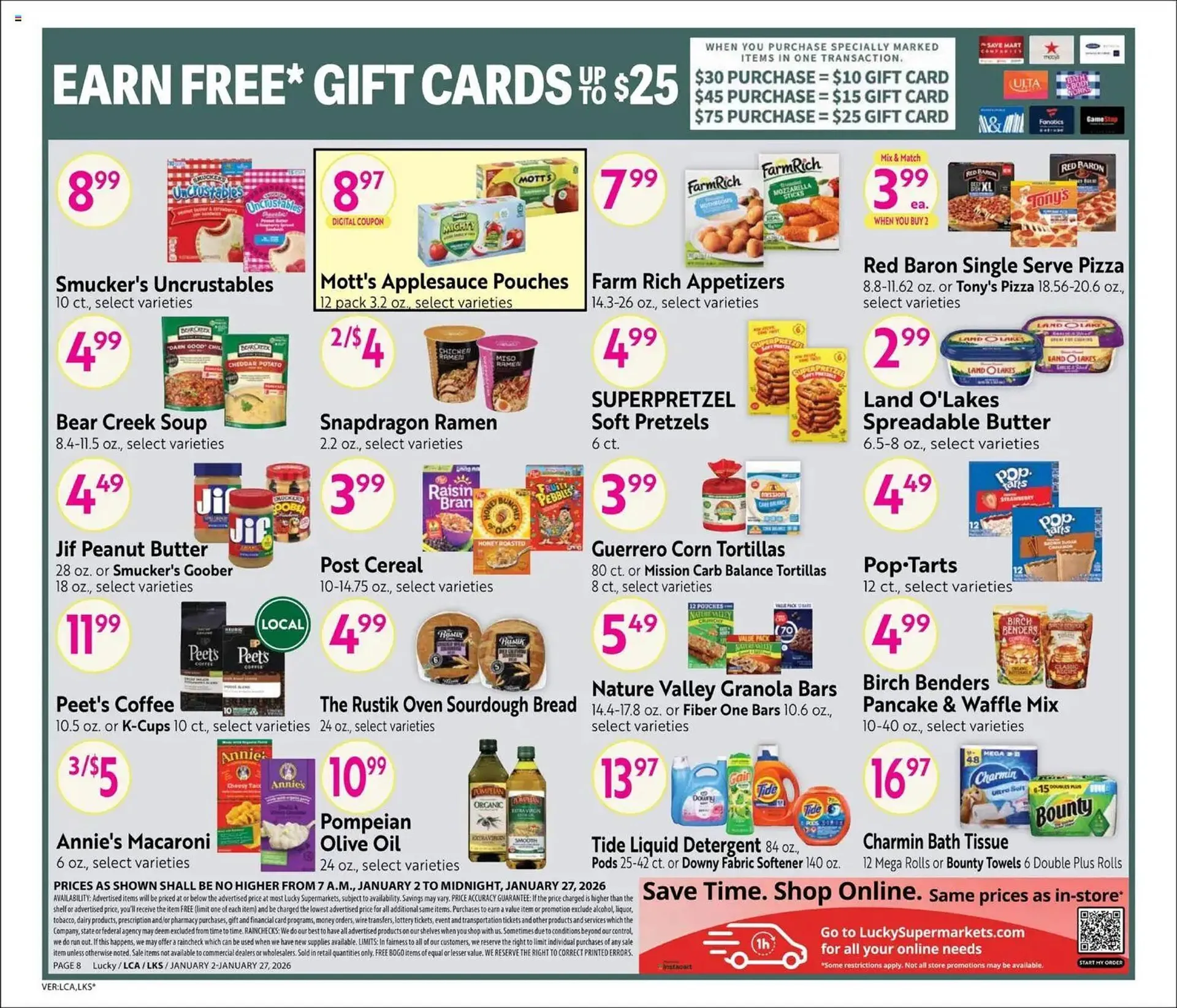 Weekly ad Lucky Supermarkets weekly ad from January 2 to January 27 2026 - Page 8