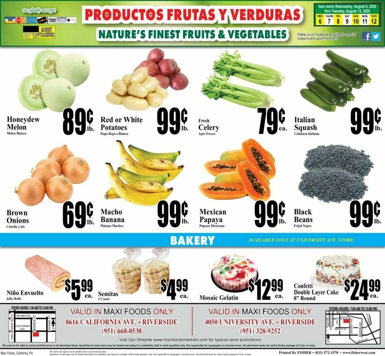 Weekly ad Maxi Foods Current weekly ad from August 6 to August 12 2025 - Page 4