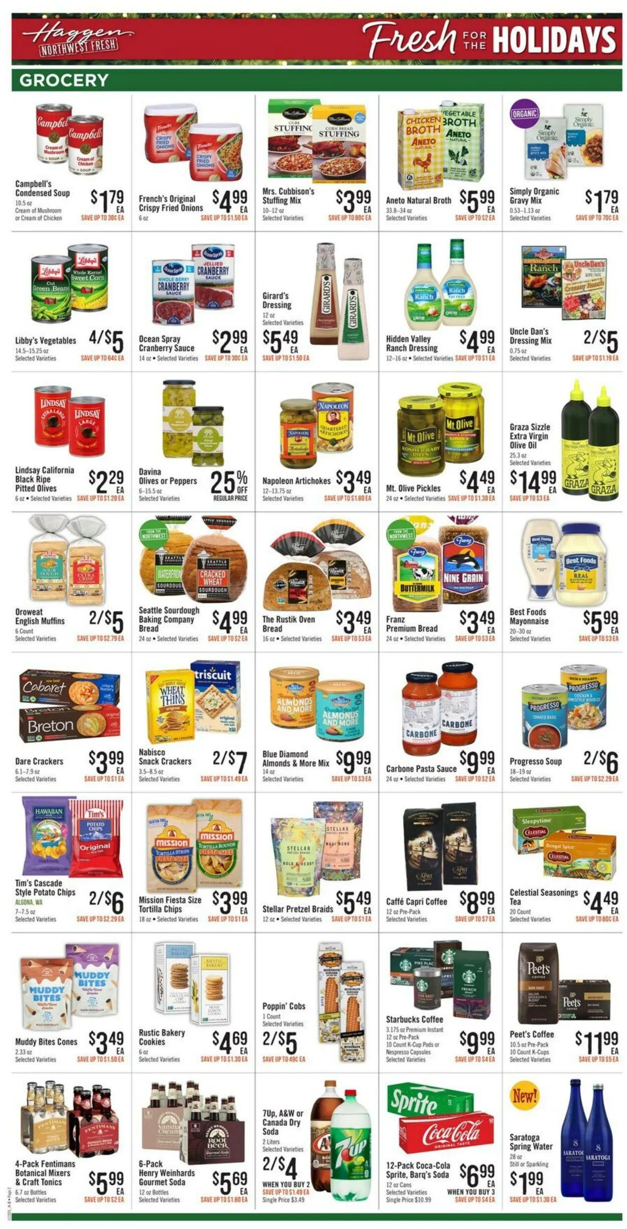 Weekly promotion Haggen Current weekly ad spanning from November 19 to December 2 2025 - Page 4 for Catalogue 365
