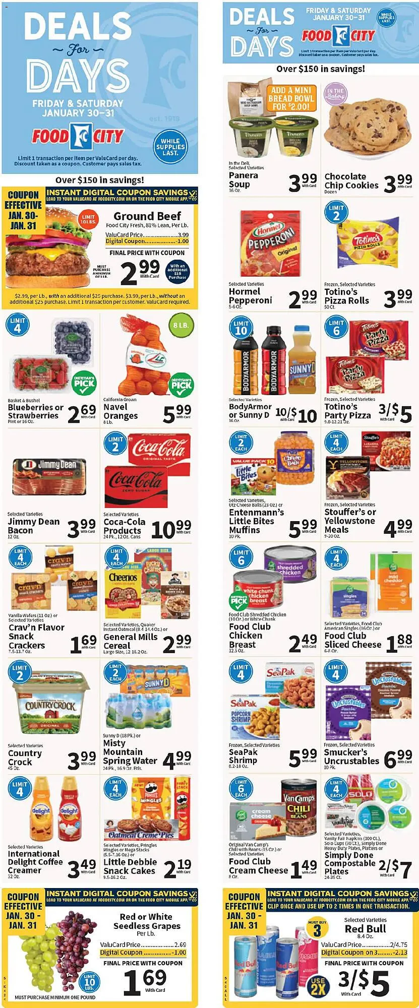 Food City weekly ad - 1