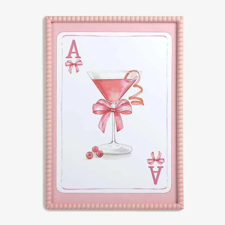 Cosmopolitan Ace Card Framed Art Print