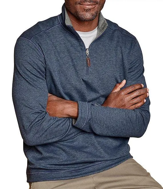 Icon Reversible Quarter-Zip Pullover