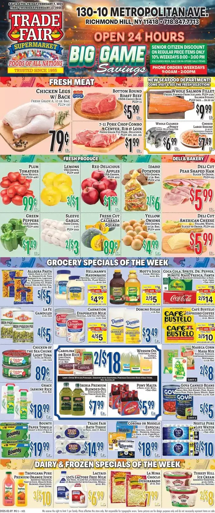 Weekly ad Current special promotions from February 7 to February 21 2025 - Page 1