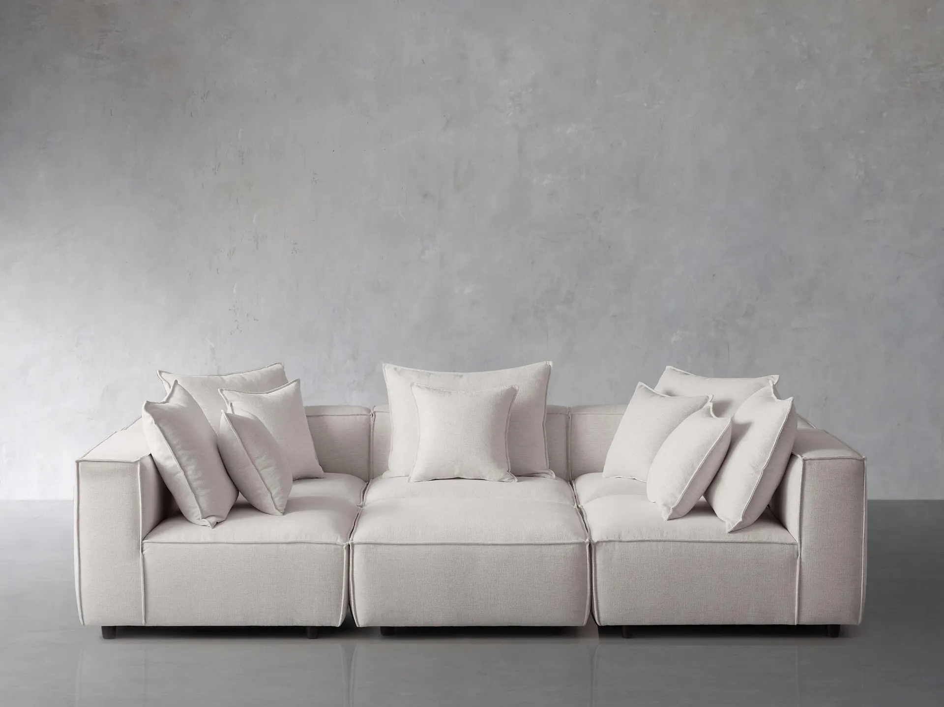 Coburn Six Piece Pit Sectional