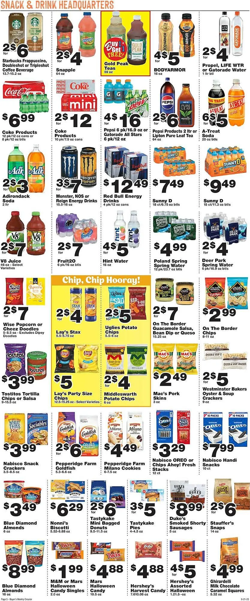 Weekly ad Boyer's Food Markets weekly ad from September 21 to September 27 2025 - Page 5