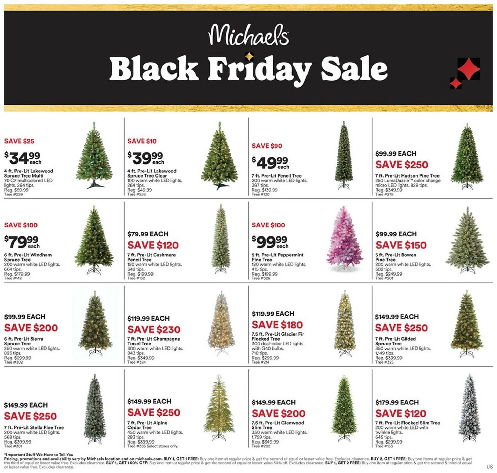 Weekly ad Michaels weekly ad from November 21 to November 30 2025 - Page 1