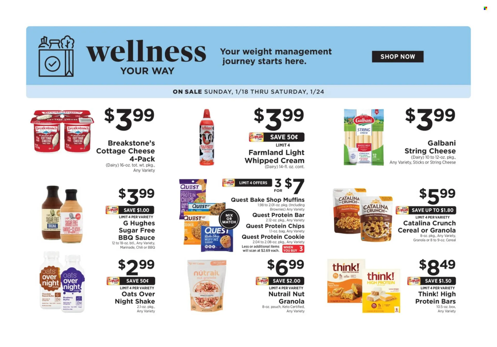 Weekly ad ShopRite flyer from January 18 to January 24 2026 - Page 1
