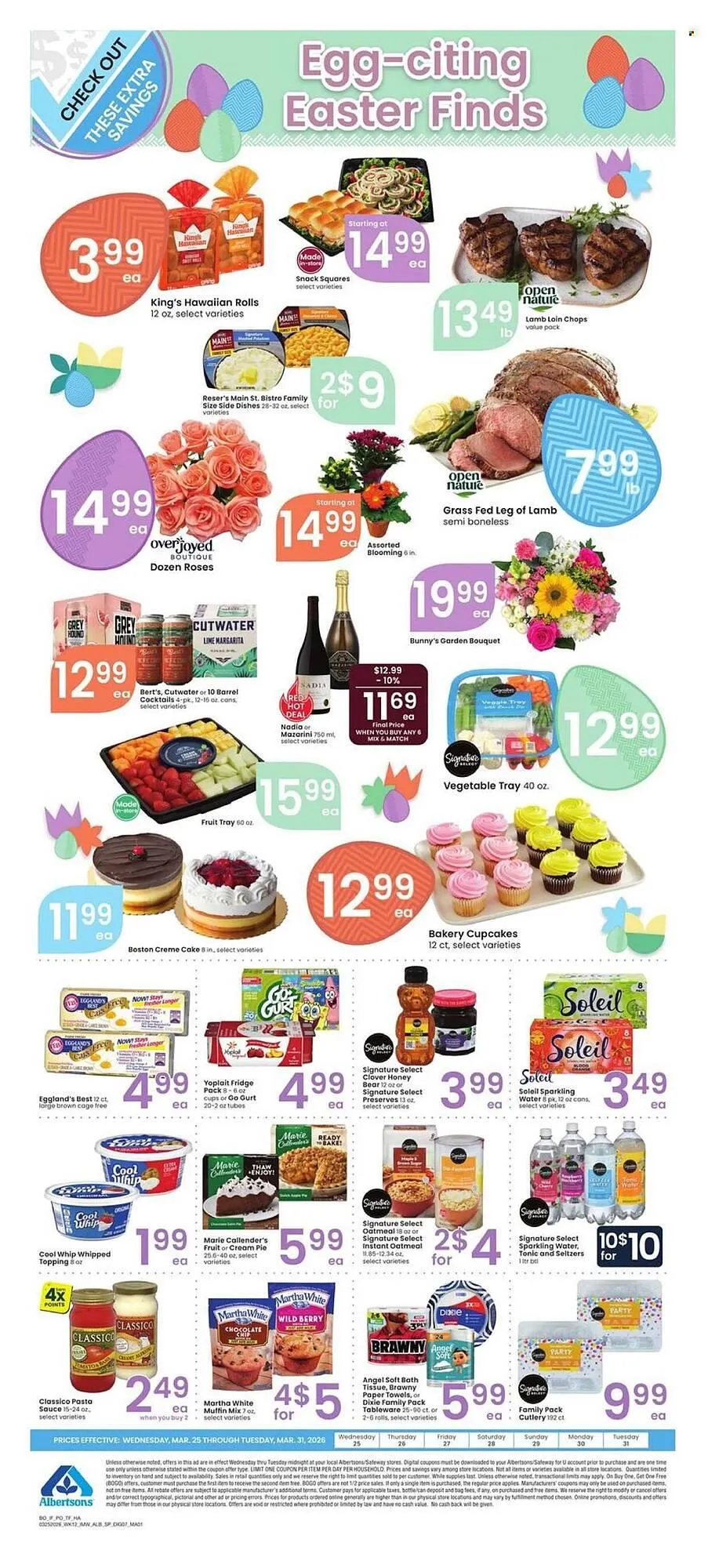 Weekly ad Albertsons weekly ad from March 25 to March 31 2026 - Page 1