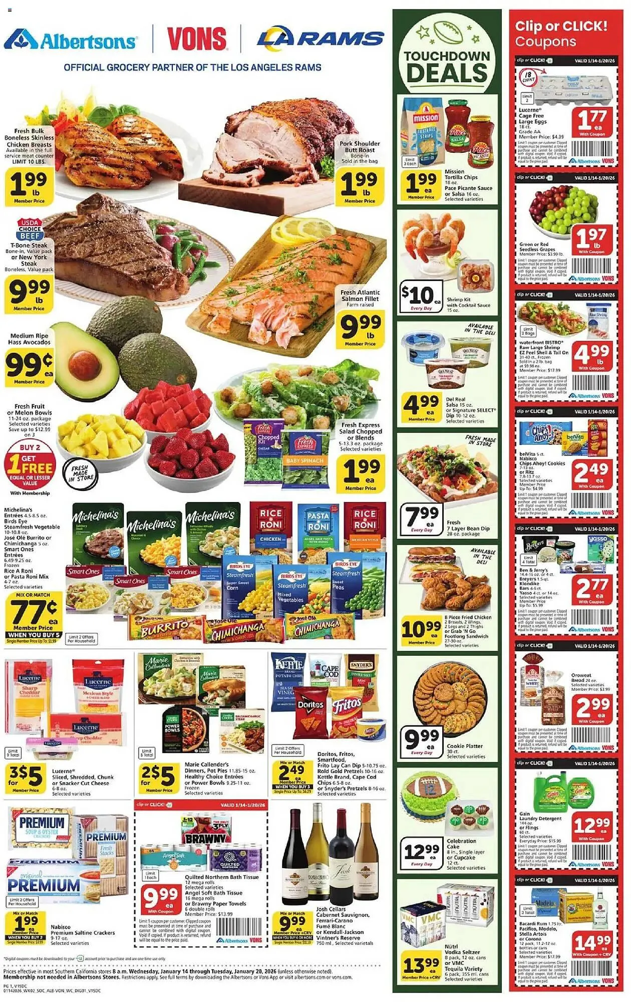 Vons weekly ad - 1