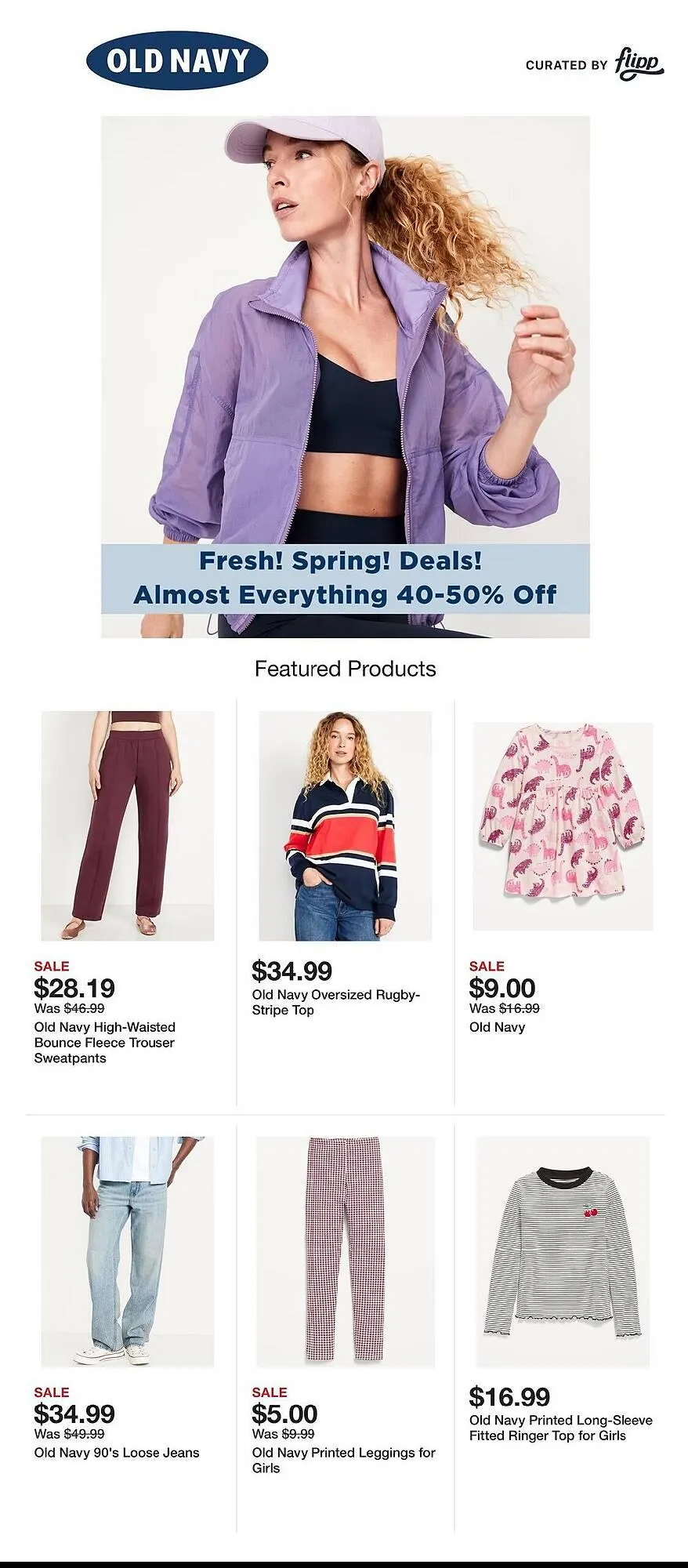 Weekly ad Old Navy Weekly Ad from August 25 to August 31 2025 - Page 1