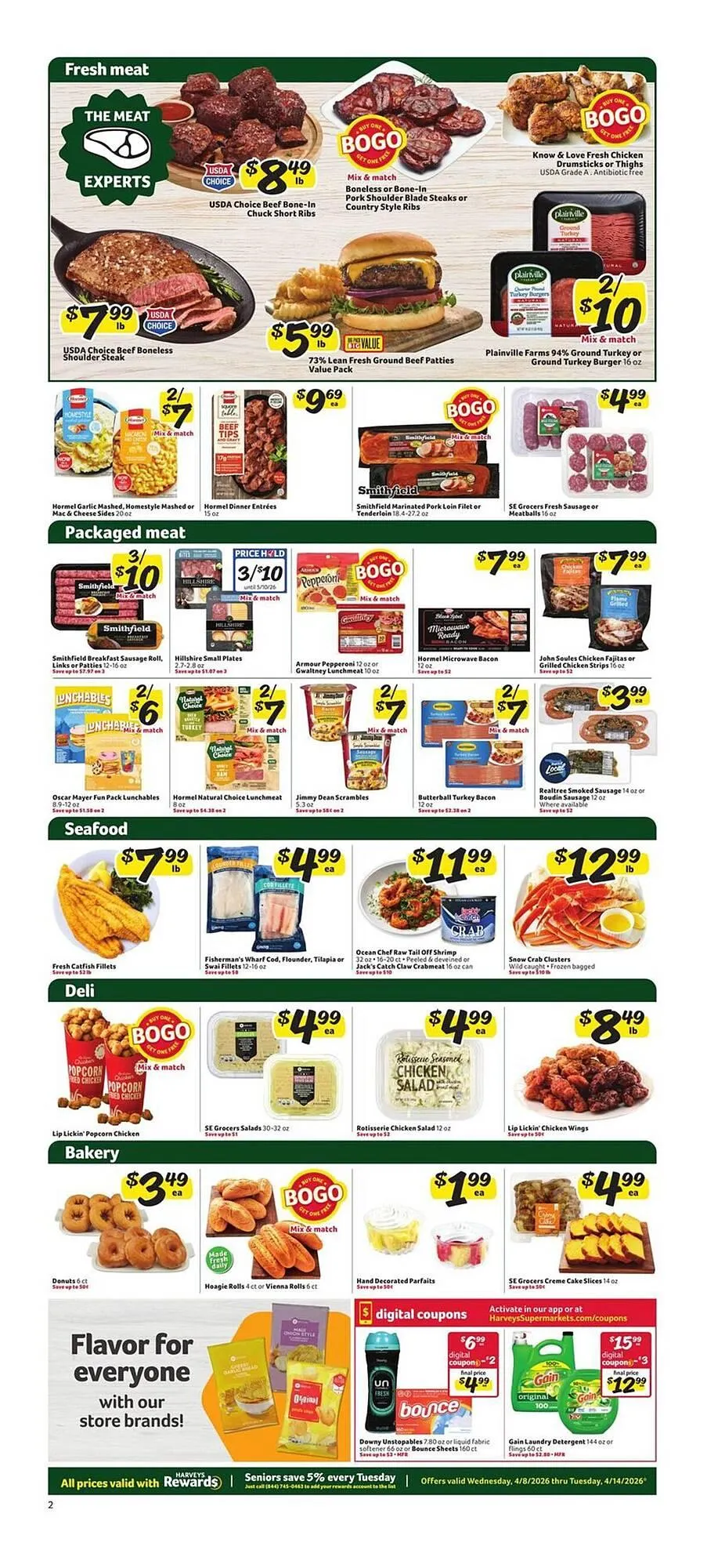 Weekly ad Harveys Supermarkets weekly ad from April 8 to April 14 2026 - Page 4