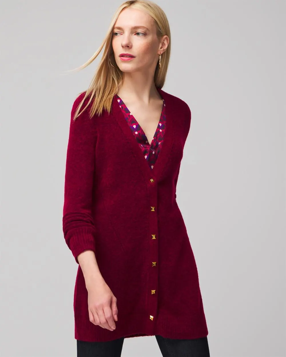 Long Sleeve Boyfriend Cardigan
