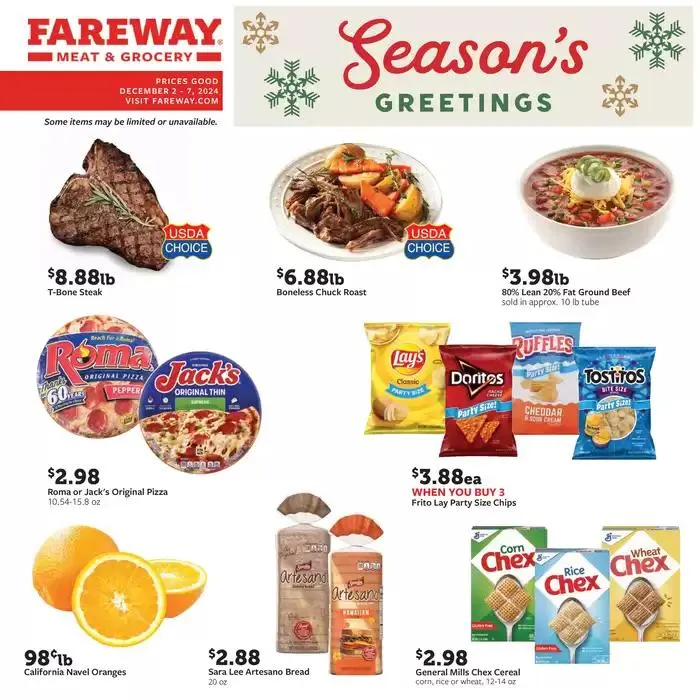 Weekly ad Our best bargains from December 1 to December 15 2024 - Page 1