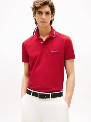 Regular Fit Hilfiger Tipped Pique Polo