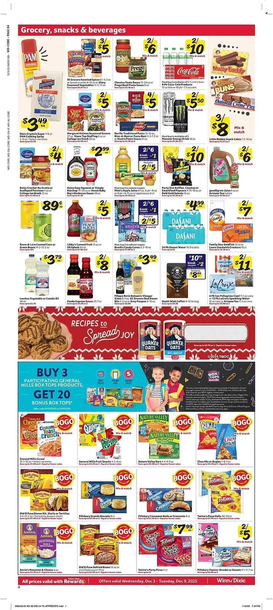Weekly ad Winn Dixie weekly ad from December 3 to December 9 2025 - Page 4