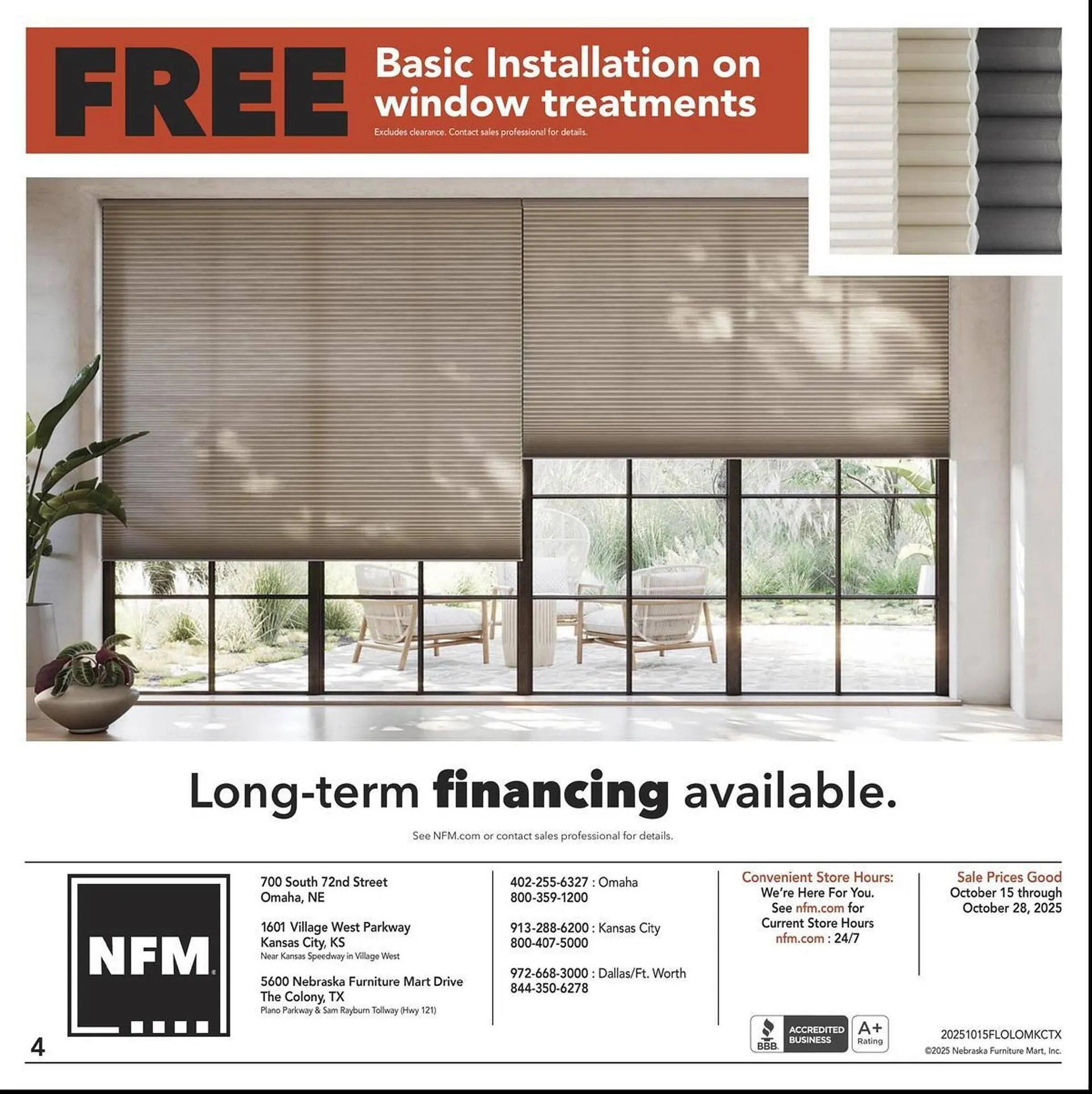 Weekly ad Nebraska Furniture Mart weekly ad from October 15 to October 28 2025 - Page 4