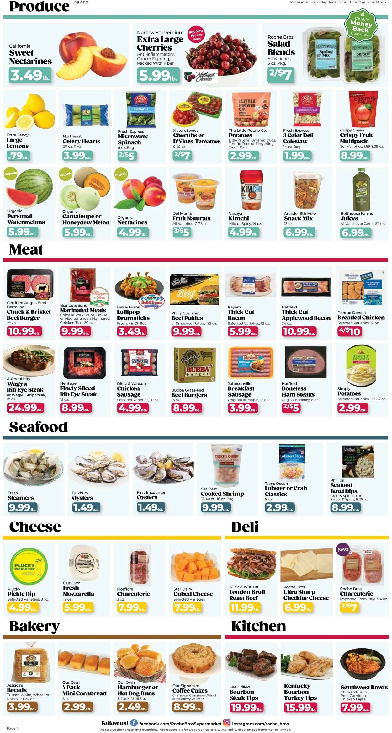 Weekly ad Roche Bros from June 13 to June 19 2025 - Page 4