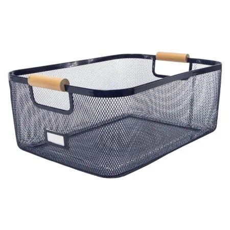 Metal Storage Bin 13.4in x 10in