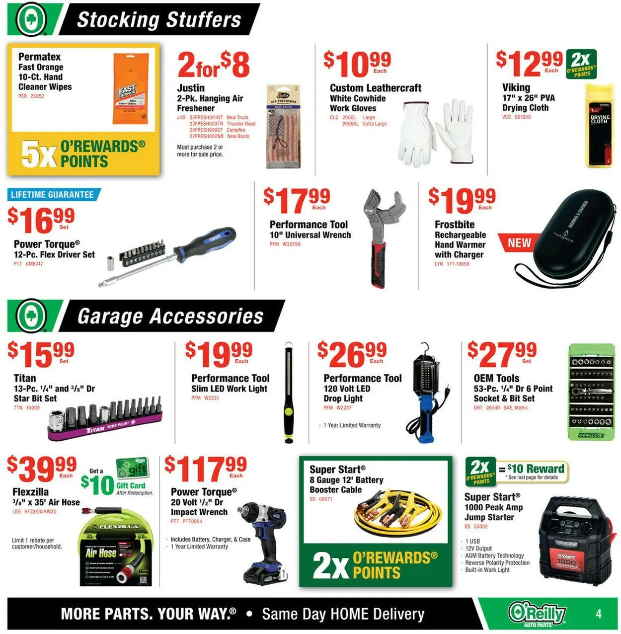Weekly ad O’Reilly Auto Parts from November 26 to December 30 2025 - Page 4