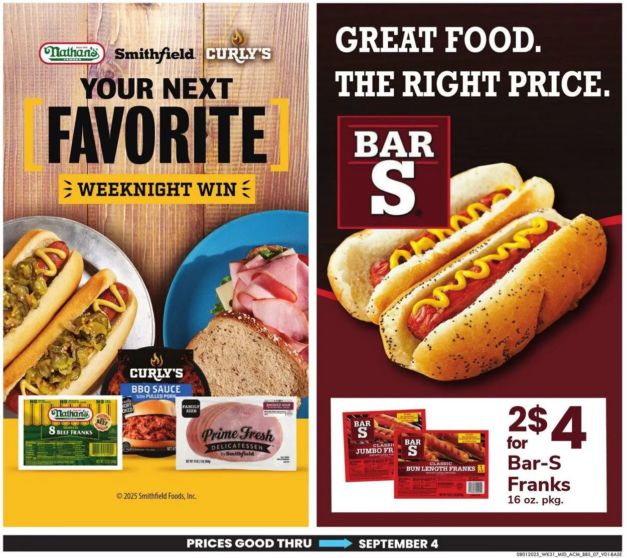 Weekly ad Acme Current weekly ad from August 1 to September 4 2025 - Page 7