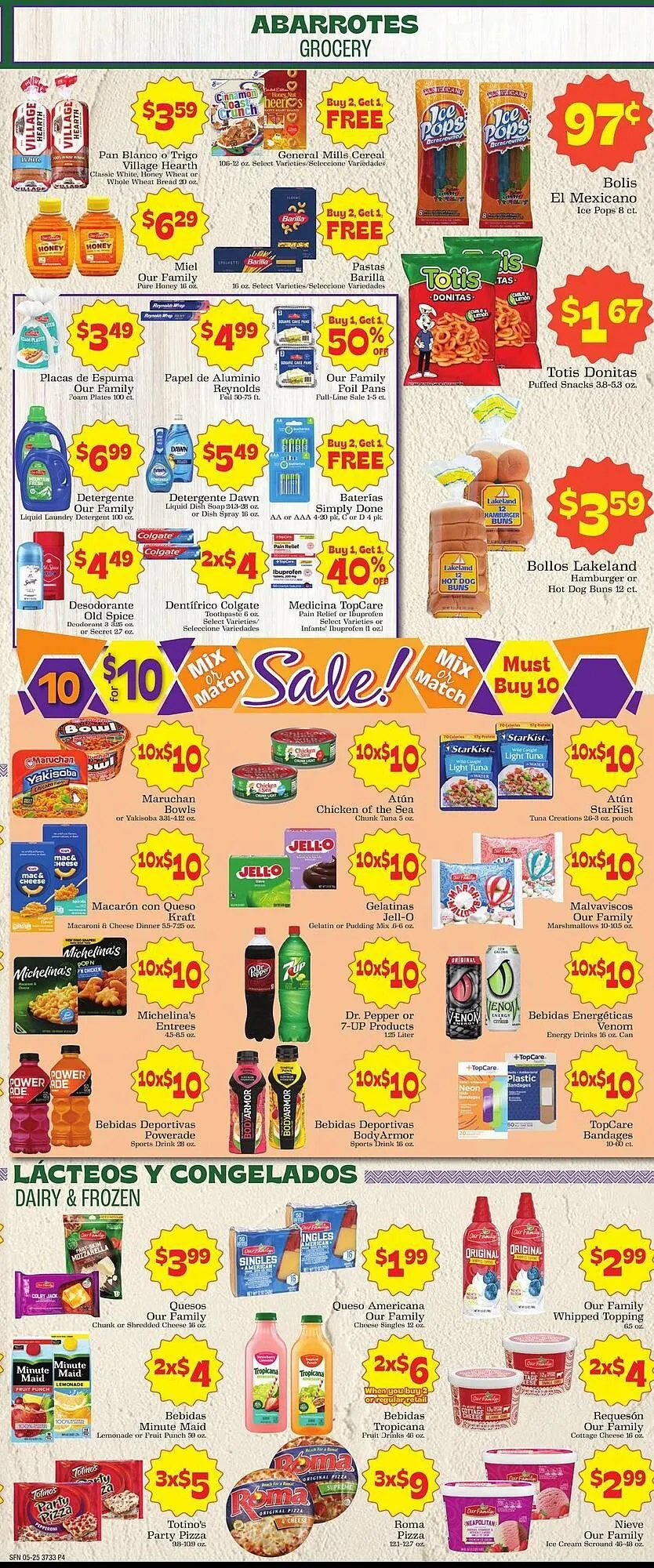 Weekly ad Supermercado Nuestra Familia Weekly Ad from May 25 to May 31 2025 - Page 4