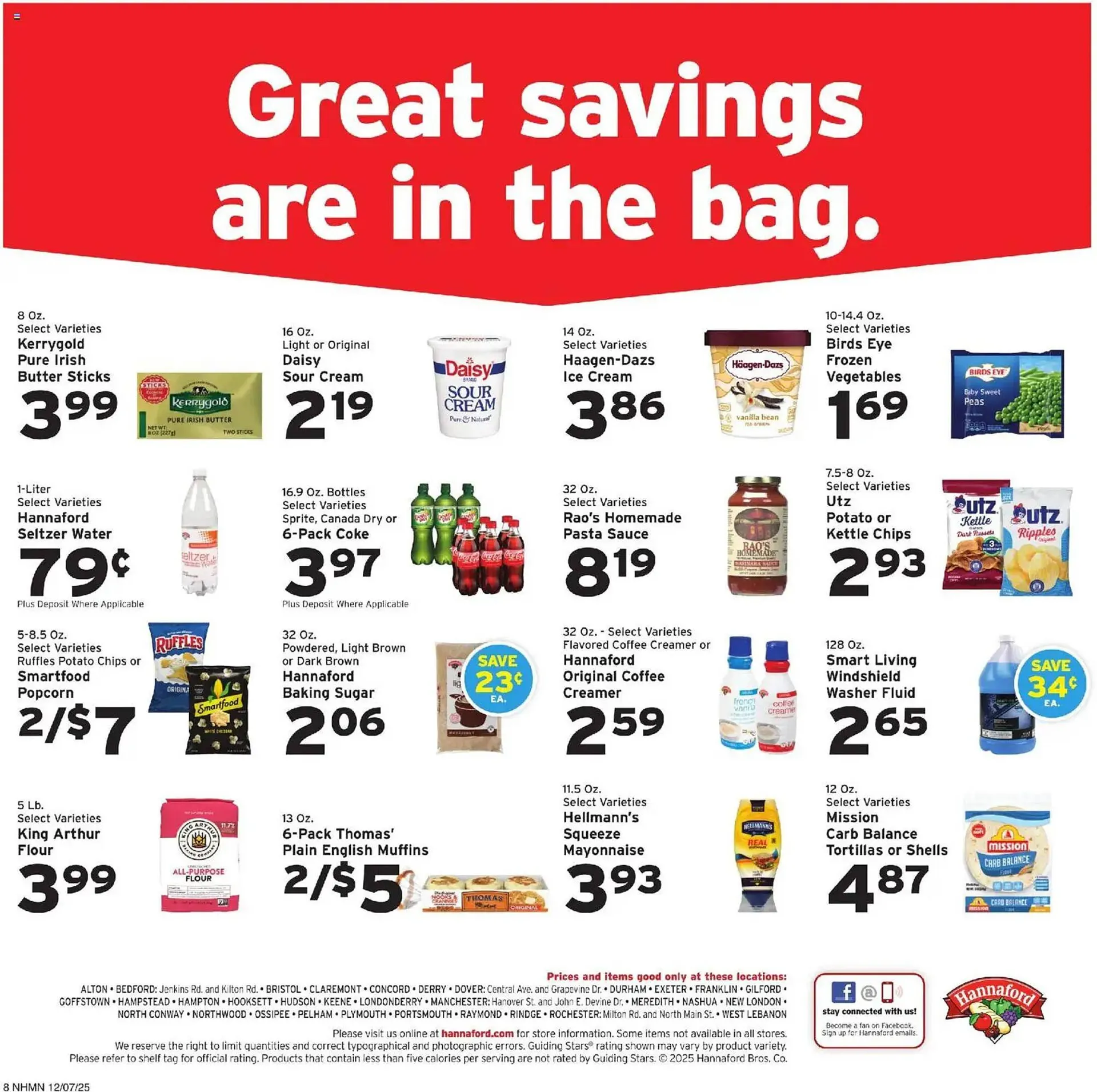 Weekly ad Hannaford flyer from December 7 to December 13 2025 - Page 8