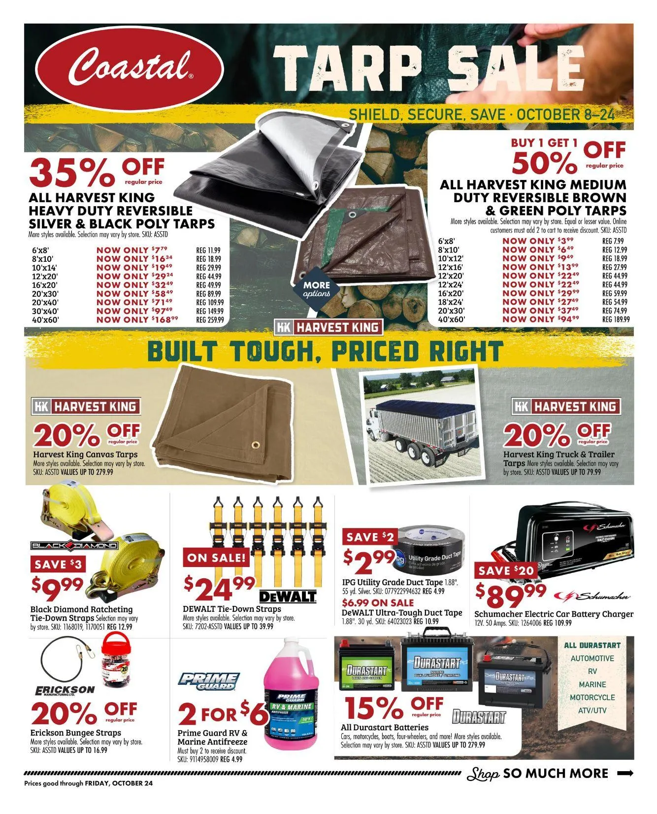 Weekly ad Coastal Farm from October 8 to October 24 2025 - Page 1