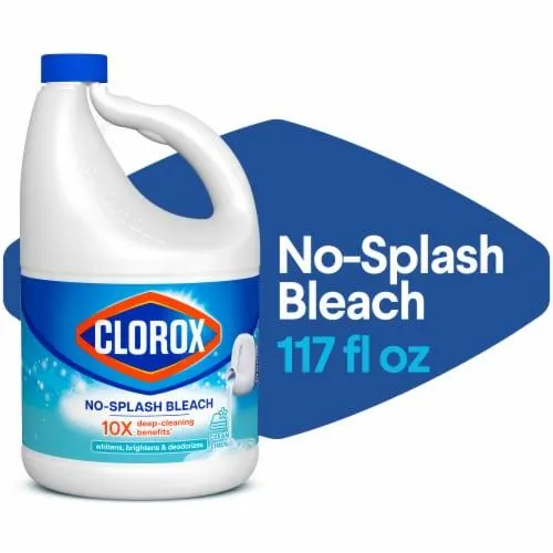 Clorox No-Splash Clean Linen Scented Liquid Bleach
