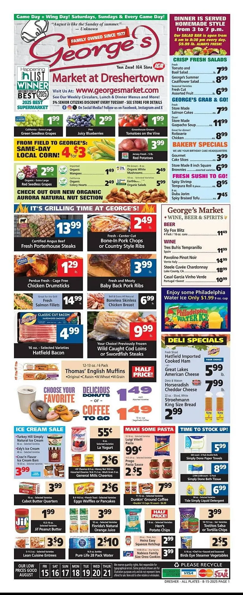 Georges Market Weekly Ad - 1