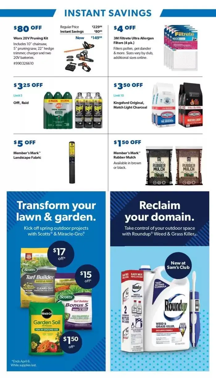 Weekly ad Sam's Club Weekly ad from March 12 to April 6 2025 - Page 18