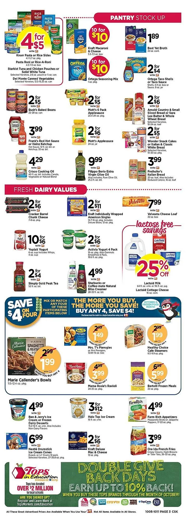 Weekly ad Tops weekly ad from October 5 to October 11 2025 - Page 3