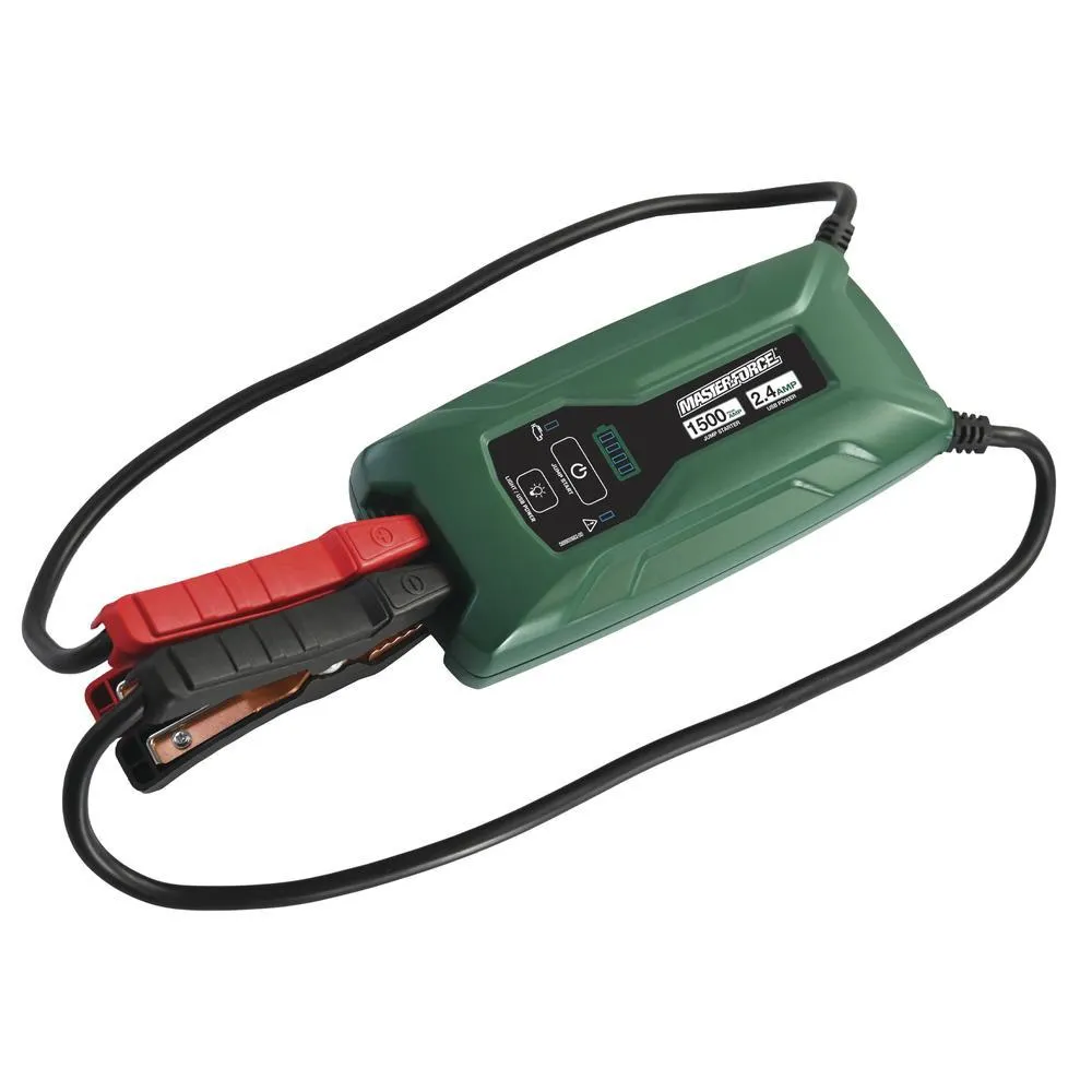 Masterforce® 1,500-Amp Lithium-Ion Jump Starter