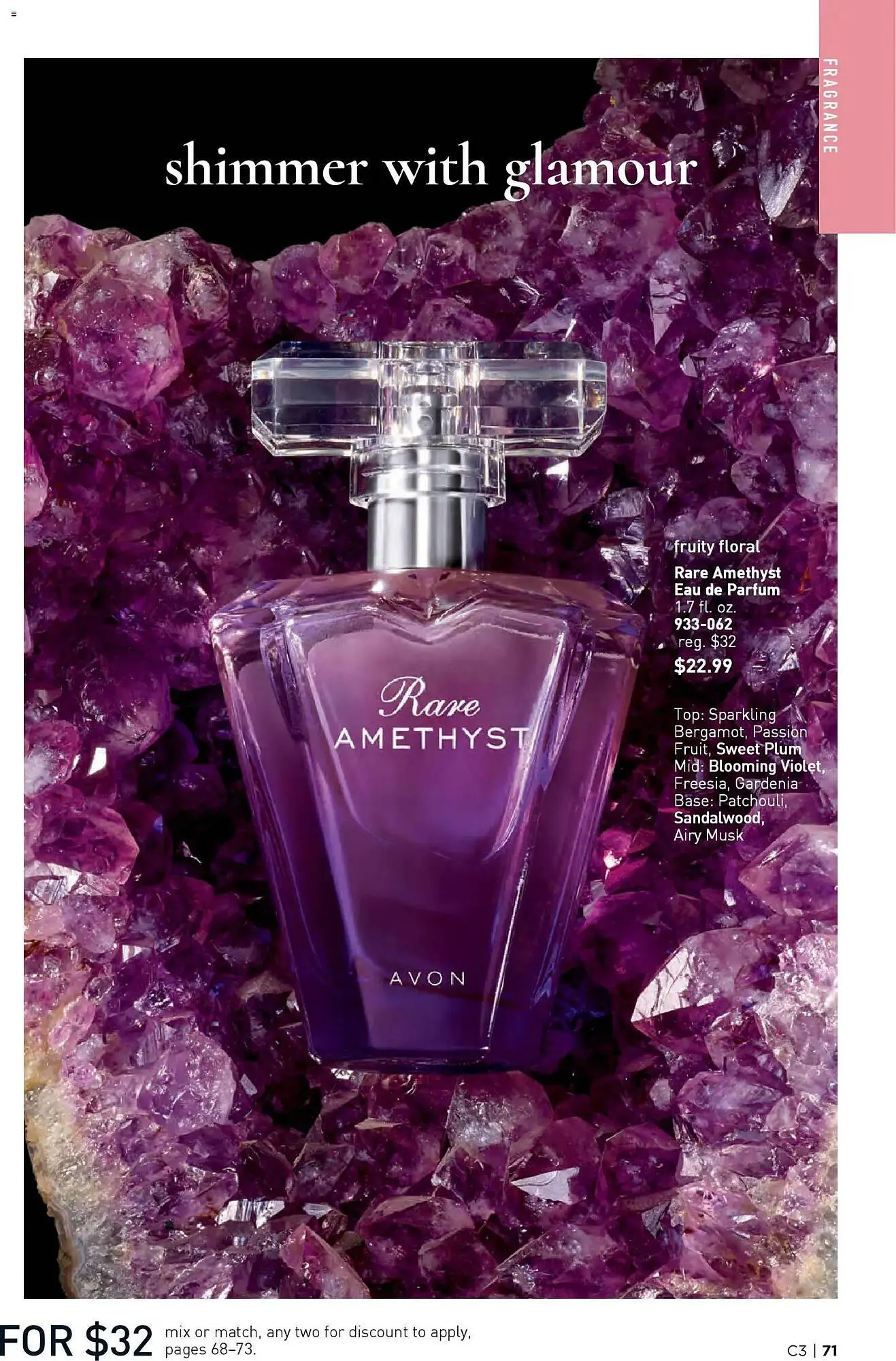Weekly promotion Avon weekly ad spanning from January 28 to March 11 2026 - Page 71 for Catalogue 365