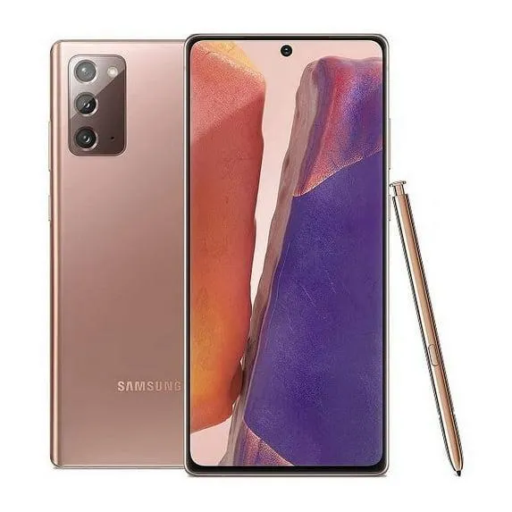 Restored Samsung Galaxy Note 20 Ultra 128GB Unlocked Phone Mystic Bronze (LCD DOT) (Refurbished)