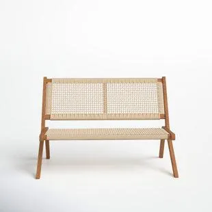 Kismet 45.47'' Folding Outdoor Bench