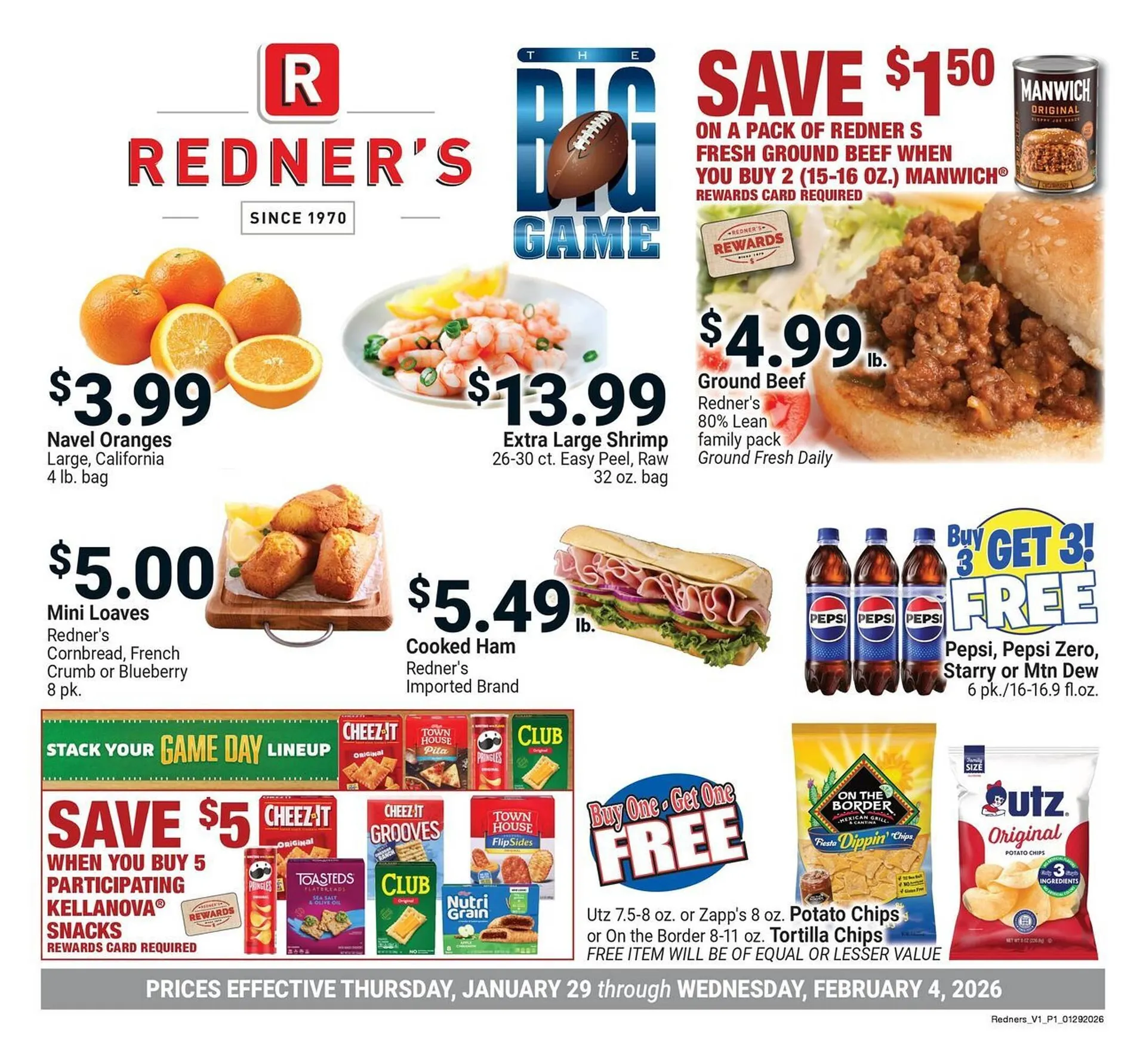 Redners Warehouse weekly ad - 1