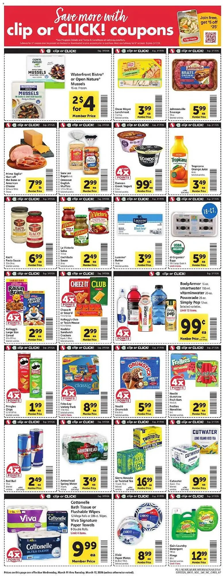 Weekly ad Safeway weekly ad from March 11 to March 17 2026 - Page 3