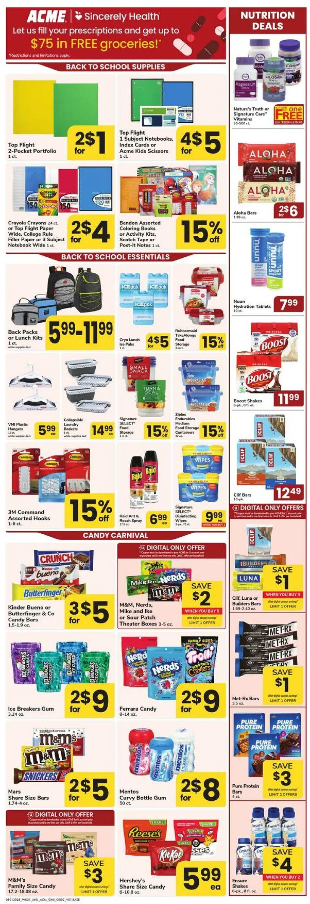 Weekly ad Acme Current weekly ad from August 1 to August 14 2025 - Page 2