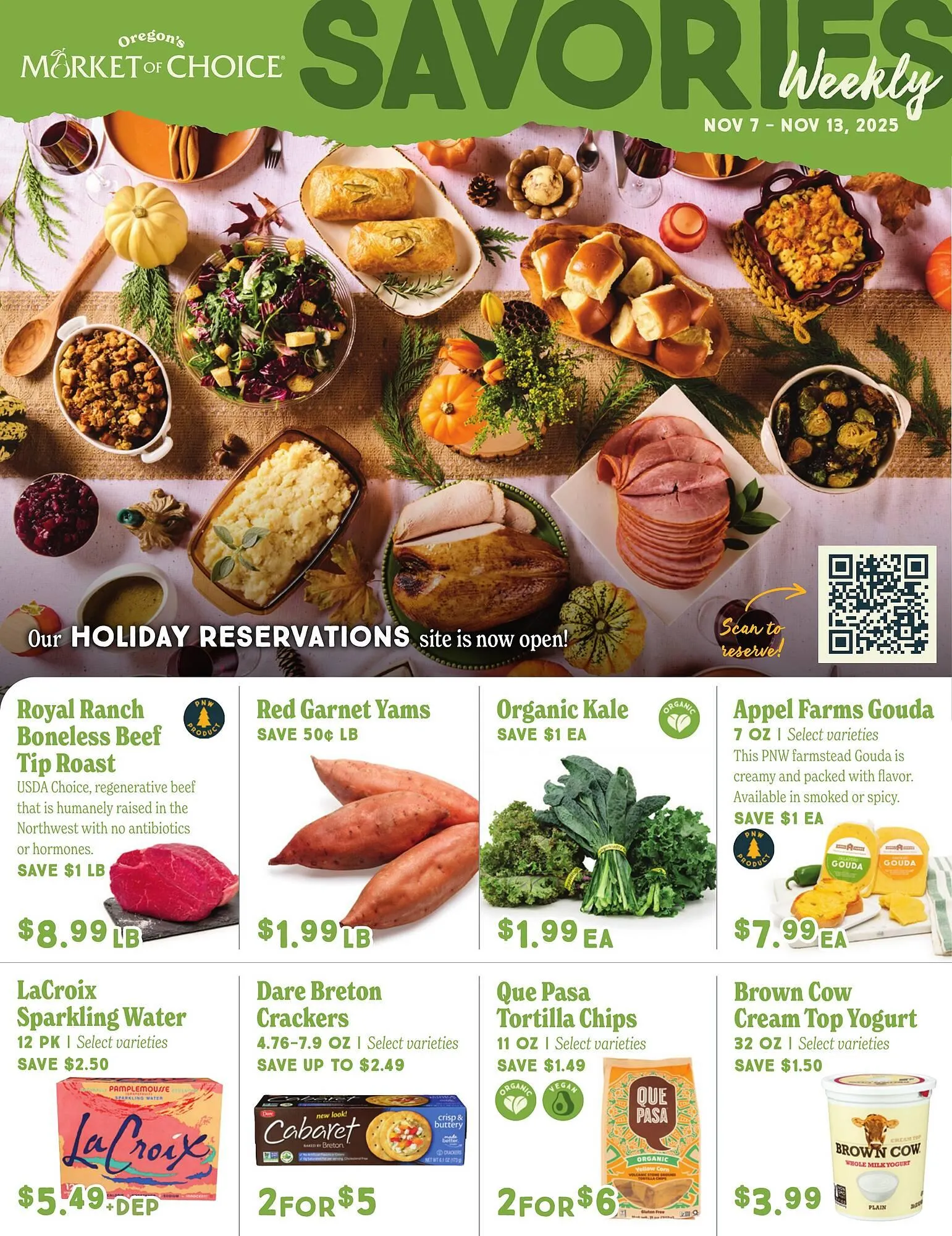 Weekly ad Market of Choice weekly ad from November 7 to November 13 2025 - Page 1