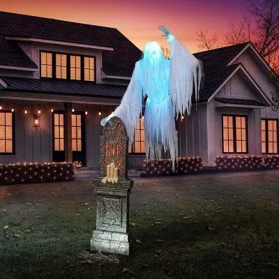 Member's Mark 9' Pre-Lit Animated Ghostly Skeleton