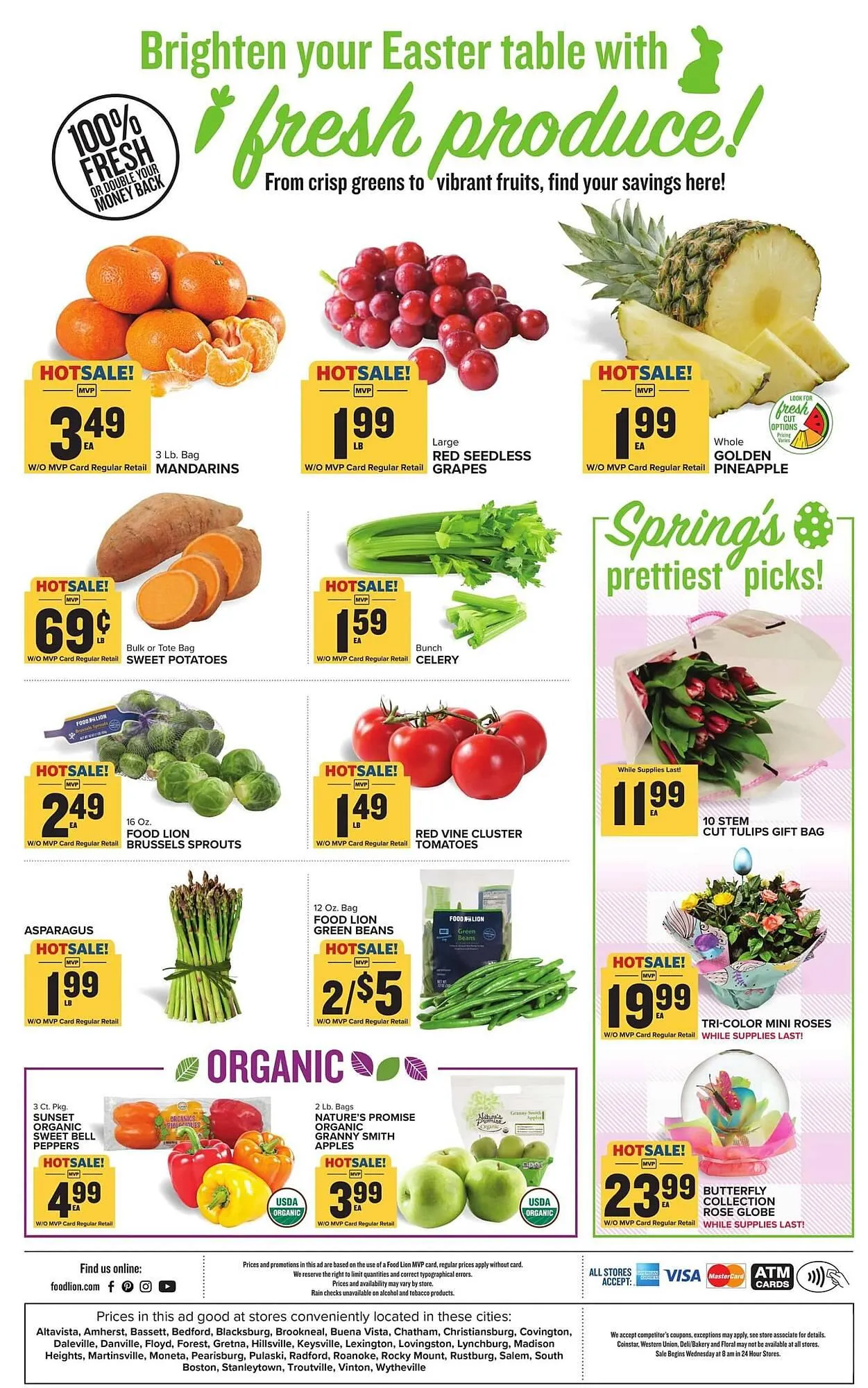 Weekly promotion Food Lion weekly ad spanning from April 1 to April 7 2026 - Page 2 for Catalogue 365