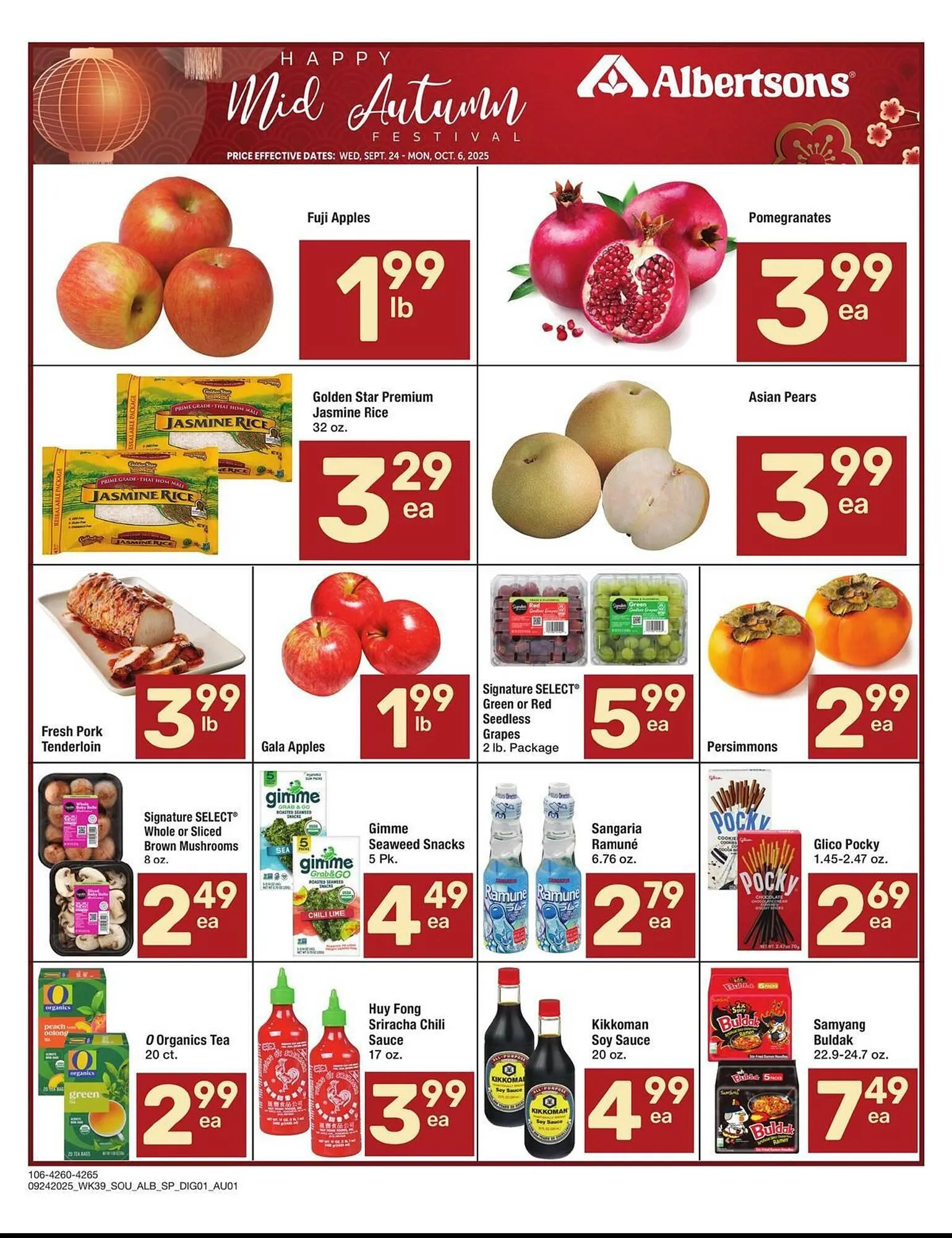 Weekly ad Albertsons weekly ad from September 24 to October 6 2025 - Page 1