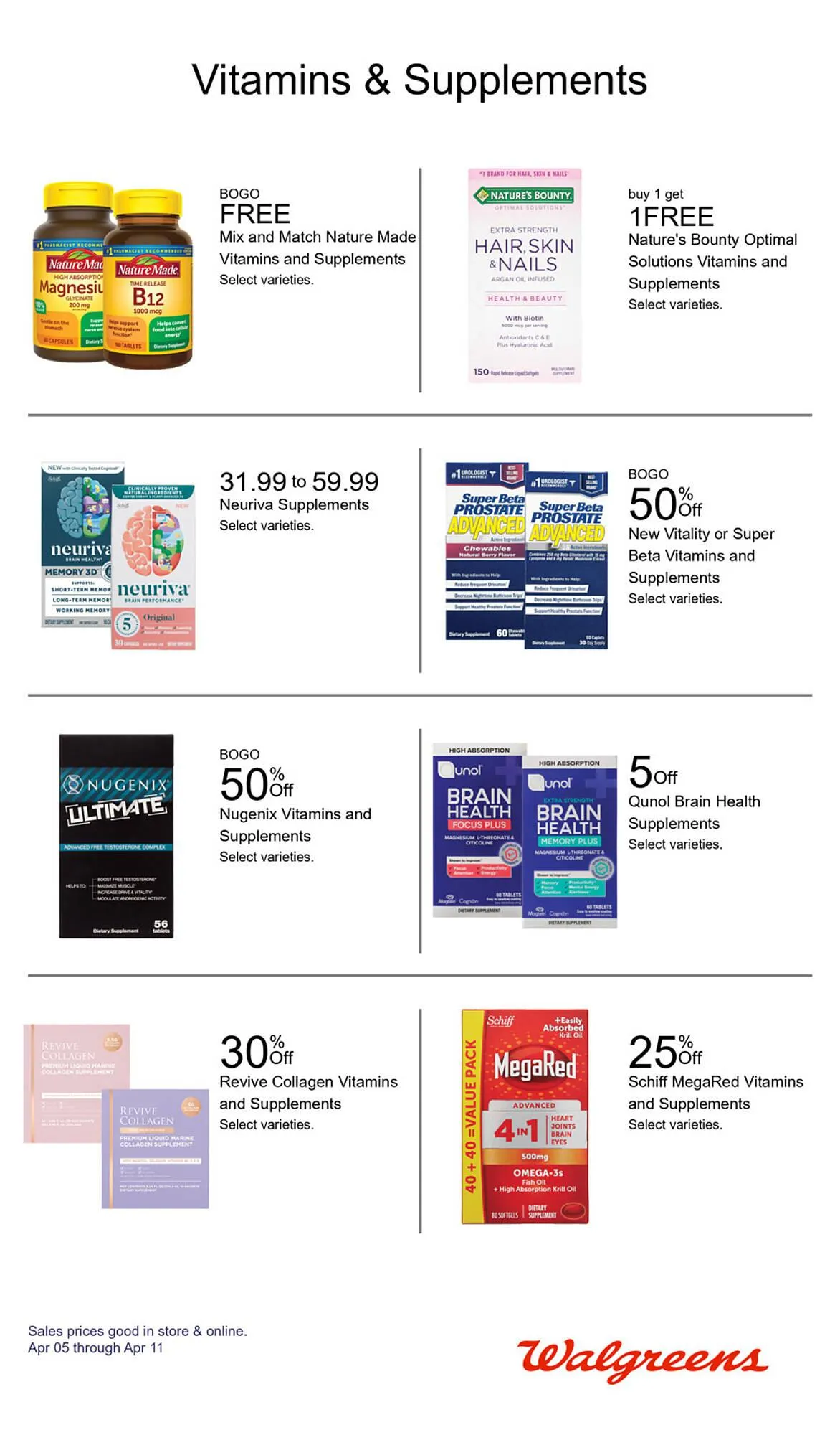 Weekly ad Walgreens weekly ad from April 5 to April 11 2026 - Page 9