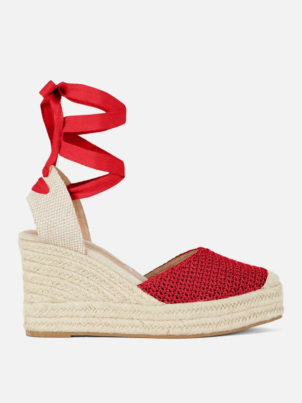 Crochet Tie-Up Wedges