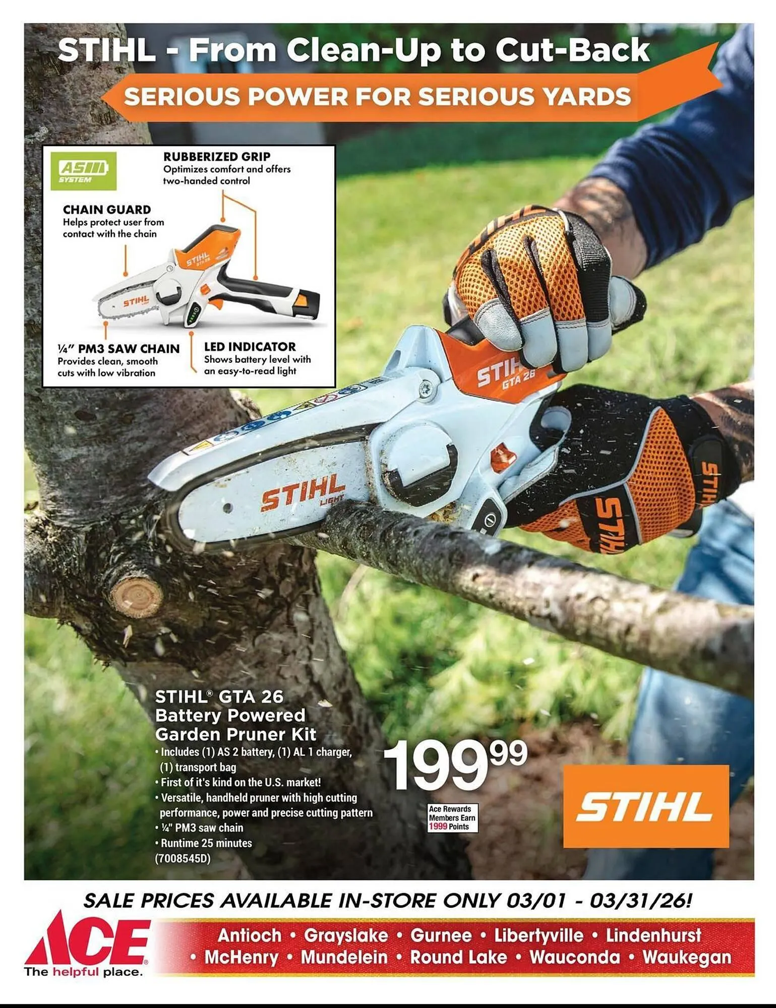 Weekly ad Ace Hardware flyer from March 1 to March 31 2026 - Page 10