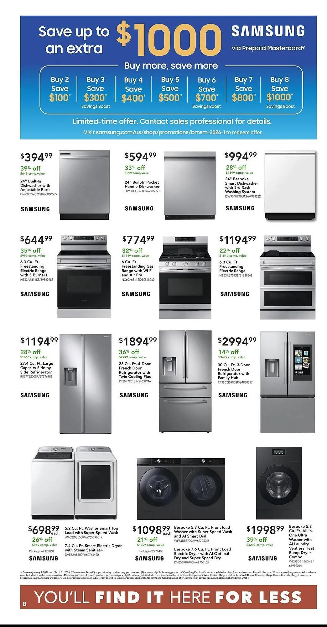 Weekly ad Nebraska Furniture Mart weekly ad from March 11 to March 17 2026 - Page 8
