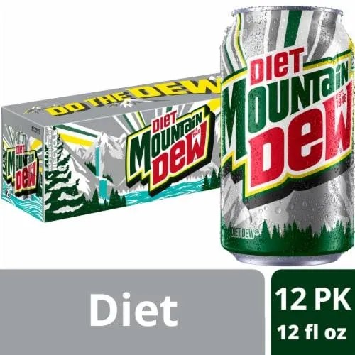 Diet Mountain Dew® Soda Cans
